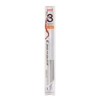 【メール便選択可】三菱鉛筆 SXE3-2503-28 ホワイトレッド 油性ボールペン ジェットストリームEDGE3 多色 0.28mm | あきばおー ヤフーショップ