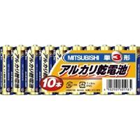 【メール便選択可】三菱 アルカリ乾電池 単3形 10本パック LR6N/10S | あきばおー ヤフーショップ