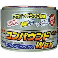 リンレイ 324013 A-94 コンパウンドワックスWAX ホワイト＆シルバーメタリック 180g | あきばおー ヤフーショップ