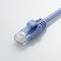 エレコム LD-CTY/BU3 やわらかLANケーブル CAT5E 3m ブルー | あきばおー ヤフーショップ