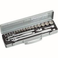 トネ CX3172 ソケットレンチセット 6角12角タイプ 差込角9.5mm 24点セット TONE | あきばおー ヤフーショップ