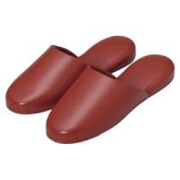 オーミケンシ 5705-10 高周波レザースリッパ10足組ブラウン | あきばおー ヤフーショップ