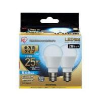 LED電球 E17 全方向 25形相当 昼白色 2個セット LDA2N-G-E17/W-2T52P | あきばおー ヤフーショップ