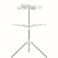 アイリスオーヤマ CLS-132R 531691ステンレス室内物干しパラソル2段 | あきばおー ヤフーショップ