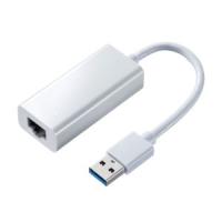 サンワサプライ USB-CVLAN1WN USB3.2-LAN変換アダプタ ホワイト | あきばおー ヤフーショップ