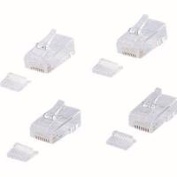 【メール便選択可】RJ-45コネクタ(より線・超フラットケーブル用) ADT-RJ45-10FN | あきばおー ヤフーショップ