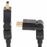 オーム電機 HDMI ケーブル スイング横型 2m VIS-C20SH-K 05-0266 | あきばおー ヤフーショップ