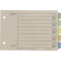 【メール便選択可】キングジム 902 カラーインデックス 10×203×203mm | あきばおー ヤフーショップ