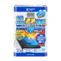 カンペハピオ 水性シリコン遮熱屋根用 グレー 14kg | あきばおー ヤフーショップ