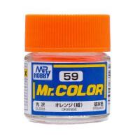 ミスターホビー C59 Mr.カラー オレンジ 橙 10ml GSI クレオス | あきばおー ヤフーショップ