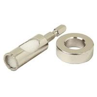 【メール便選択可】SK11 六角軸ダイヤモンドコアドリル 15mm | あきばおー ヤフーショップ