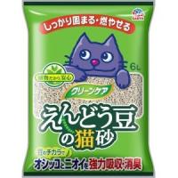 アースペット クリーンケア えんどう豆の猫砂 6L 猫砂 トイレ | あきばおー ヤフーショップ