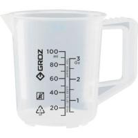 GROZ JUG/100G オイル用ビーカー 100ML | あきばおー ヤフーショップ