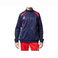 アシックス トレーニングジャケット ピーコート asics 2101A075 400 | あきちゃん堂