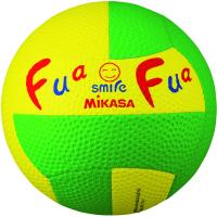 ミカサ ふあふあドッジ２号縫い（黄／緑） MIKASA FFD2YG | あきちゃん堂