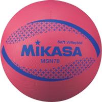 ミカサ カラーソフトバレーボール 検定球 Ｒ ７８ｃｍ MIKASA MSN78R | あきちゃん堂