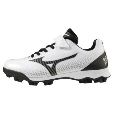 MIZUNO PRO 野球 ソフトボール スパイクシューズ 26.5㌢ 白 ミズノ（MIZUNO）（メンズ）野球 ソフトボールスパイク 金具 白