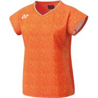 【送料２９０円】ヨネックス ウィメンズゲームシャツ（フィットシャツ） オレンジ Yonex 20677 005 | あきちゃん堂