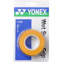 【送料無料】ヨネックス ウェットスーパーグリップ（３本入） オレンジ Yonex AC102 005 | あきちゃん堂