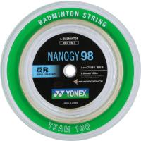 【送料２９０円】ヨネックス バドミントン用ガット ナノジー９８ １００ｍロール コスミックゴールド Yonex NBG981 528 | あきちゃん堂