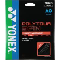 【送料２９０円】ヨネックス 硬式テニス用ガット ポリツアースピン ブラック Yonex PTGSPN 007 | あきちゃん堂