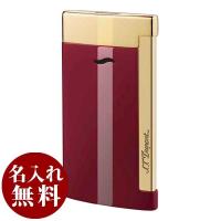 S.T Dupont デュポン ターボライター SLIM7 SLIM7 | ロータスレッド＆イエローゴールド 27707 適合リフィル（ガス or オイル）1本無料進呈 | ライター専門店アキハ