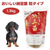 ドクターズチョイス おいしい納豆菌 粒タイプ 1.3kg 犬 猫 小動物 消臭 涙焼け 尿臭 フン臭 | プラザペットパレード Yahoo!店