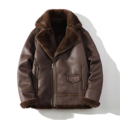 大人気☆リアルムートンB3ボマージャケット 革ジャン 羊革 やわらか あめ色 楽天市場】ムートンジャケット メンズ B3 b-3 レザージャケット 革