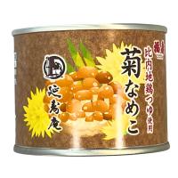延寿庵 秋田県産 菊なめこ比内地鶏つゆ味 ６号缶詰 | あきたぼーの