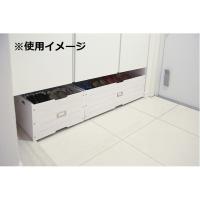 玄関靴箱下収納 靴箱下収納 おしゃれ シューズボックス下ワゴン 下駄箱下収納ボックス 52cm幅 ホワイト mm2 おしゃれ雑貨 取り寄せ Rosey Rose 通販 Yahoo ショッピング