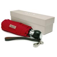 ダベック トラベラー 自動開閉式 折りたたみ傘 生涯保証付 レッド 赤 アンブレラ Davek Traveler Umbrella Red