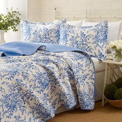 ローラアシュレイ ウィステリア/ダッグエッグピスタチオ 寝具セット LAURA ASHLEY 布団、寝具（素材：綿、コットン）｜家具、インテリア