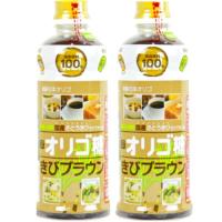 日本オリゴ きびブラウン 700g 2本 フラクトオリゴ糖 国産さとうきび使用 天然 (きび2本) | AKY stores
