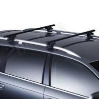 THULE スーリー スパシオ  ZZE122N ZZE124N NZE121N ルーフレール有り車 7104 760 ベースキャリア スクエアバー | オートランド ロードランナー