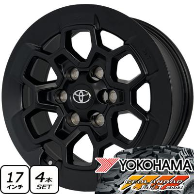 150プラドホイール 17インチ（自動車 夏タイヤホイールセット