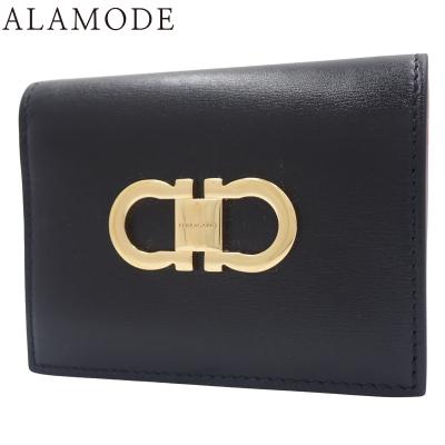 Salvatore Ferragamo(フェラガモ) ガンチーニ 2つ折り 財布 ウォレット