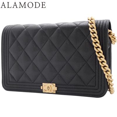 美品　CHANEL ボーイシャネル　キャビアスキン　長財布　ココマーク　黒 楽天市場】【財布】CHANEL シャネル キャビアスキン ココマーク