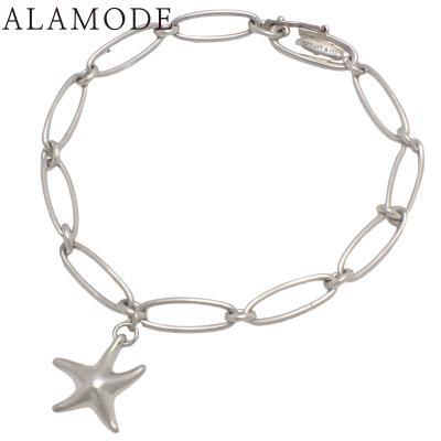 【美品】ティファニー エルサペレッティ フィッシュスター ブレスレットSV925 TIFFANY&Co.（ティファニー） エルサ・ペレッティ スターフィッシュ