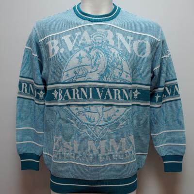 未使用 バーニヴァーノ サマーセーター LL ニット barni varno 楽天市場】(SALE)バーニヴァーノ・ロゴ刺繍 長袖 サマーセーター