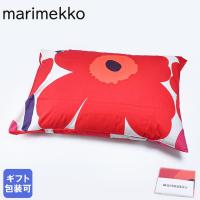 マリメッコ ピローケース 枕カバー 50×70cm UNIKKO ウニッコ ホワイト×レッド 067714 001 (069086 001) | Alevel(エイレベル)Yahoo!店