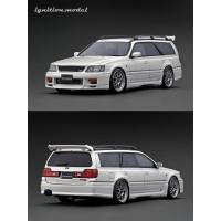 ignition model 1/18　Nissan STAGEA 260RS (WGNC34) Pearl White | Alex-Kyowa Yahoo!ショッピング店