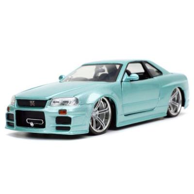 スカイライン GT-R R34 1/18 ワイルドスピード　ブライアン 楽天市場】ワイルドスピード FAST & FURIOUS [ Brian's Nissan