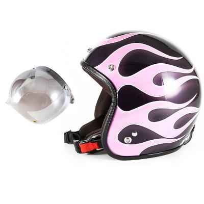 女性用　レディース　ヘルメット　ジェットヘルメット　ピンク　未使用 72JAM(ナナニージャム)COOLS HUNGRY MAN レディース HM-04