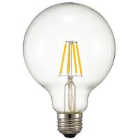 オーム電機　LEDフィラメントタイプ電球　ボール球形　クリアタイプ　ボール球60W相当　電球色　Ｅ２６口金　　LDG5L C6(06-3478) | オールライト Yahoo!店