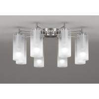 ＯＤＥＬＩＣ　シャンデリア　簡易取付A　引掛シーリング　高演色LED　〜8畳　LEDランプ付　8灯　非調光　昼白色5000K　OC257111NR | オールライト Yahoo!店