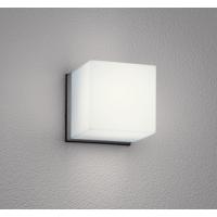 ＯＤＥＬＩＣ　エクステリアライト　ポーチライト　防雨型　直付　高演色LED　LEDランプ付　白熱灯器具60W相当　温白色3500K　マットシルバー　OG041644WR | オールライト Yahoo!店