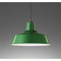 ＯＤＥＬＩＣ　ペンダントライト　引掛シーリング　高演色LED　LEDランプ付　白熱灯器具100W相当　非調光　昼白色5000K　緑（グリーン）　OP252324NR | オールライト Yahoo!店