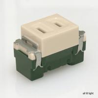 パナソニック　フルカラー配線器具 埋込コンセント シングルコンセント 15A 125V ベージュ　WN1001F | オールライト Yahoo!店