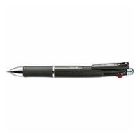 ゼブラ 多機能油性ボールペン クリップ-オン マルチ1000 ラバーグリップ付き (軸色/黒)B4SA2-BK/メール便送料無料 | オールメール