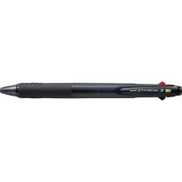 三菱鉛筆 ジェットストリーム3色 0.38mm透明ブラック SXE340038T.24/メール便送料無料 | オールメール